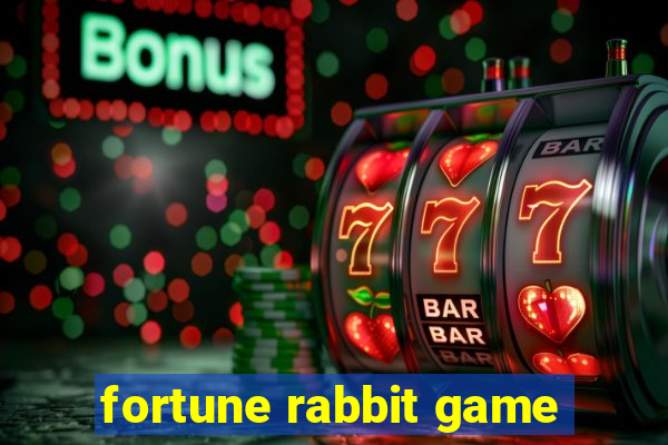 fortune rabbit game